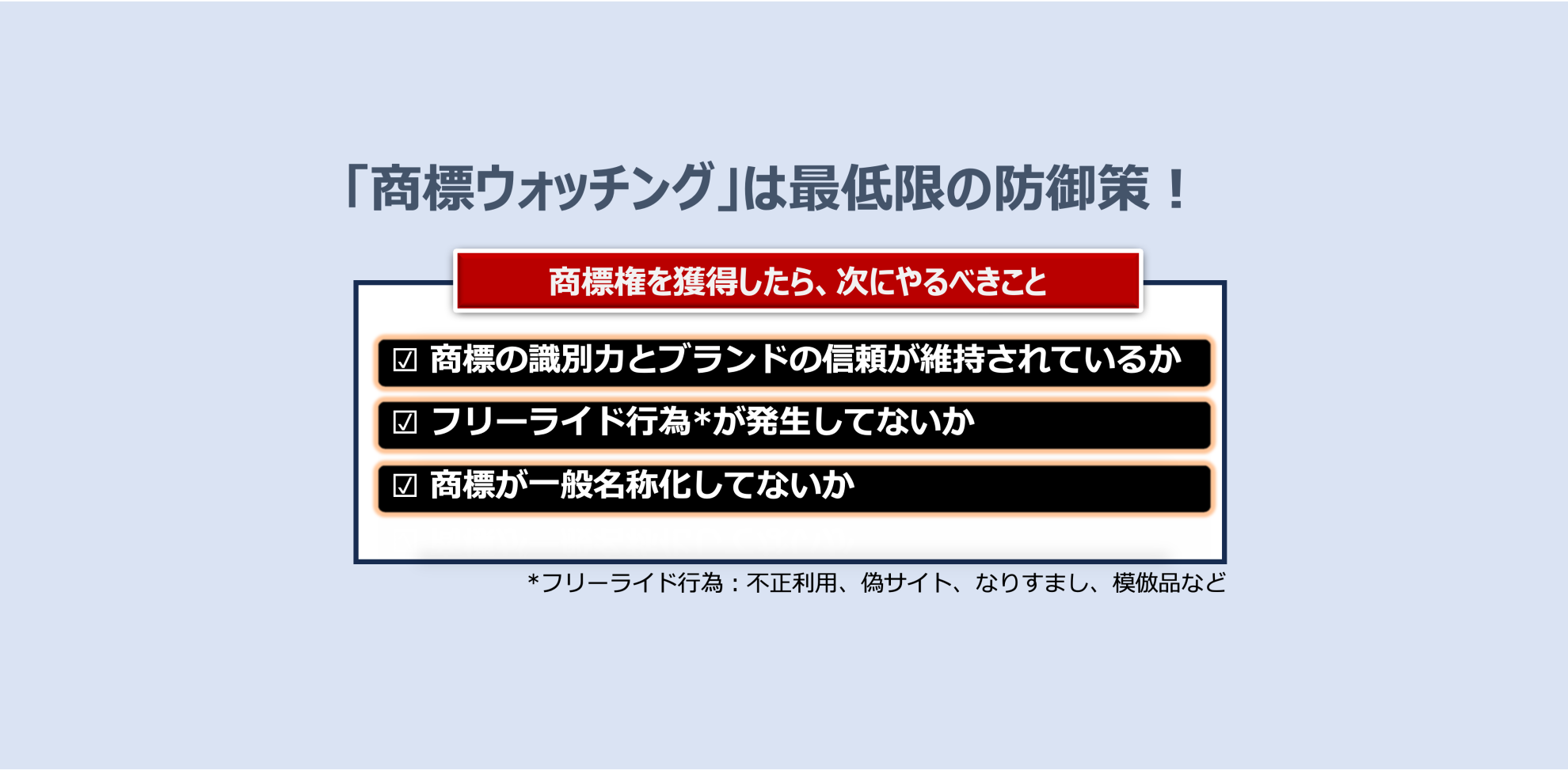 商標ウォッチングサービス